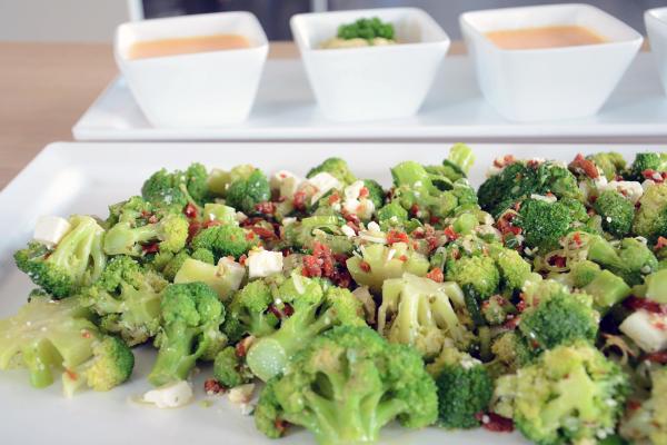 Knackiger Brokkoli-Salat beim Biogena Akademie Koch-Workshop