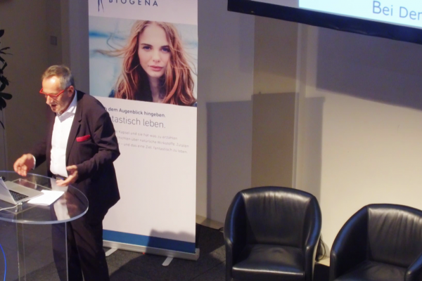Prof. Dr. Dr. Beyreuther hält Vortrag für die Biogena Akademie